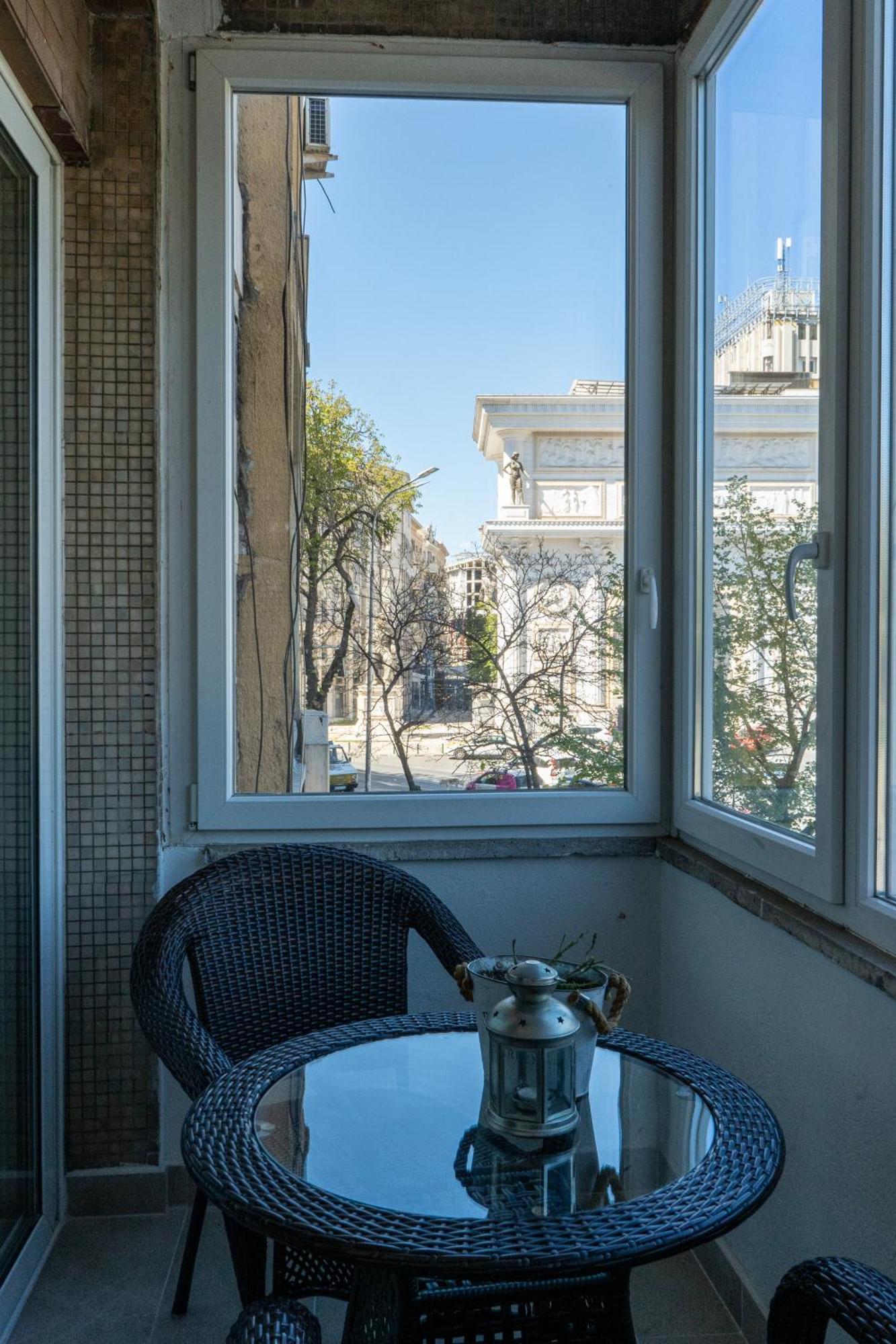 Apartment In City Center Of Skopje Esterno foto